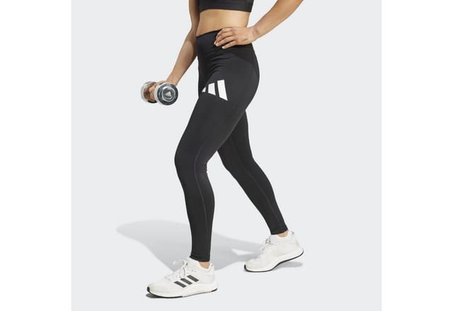 adidas Performance Trainingstights TRAIN ESSENTIALS BIG LOGO FULL-LENGTH LEGGINGS