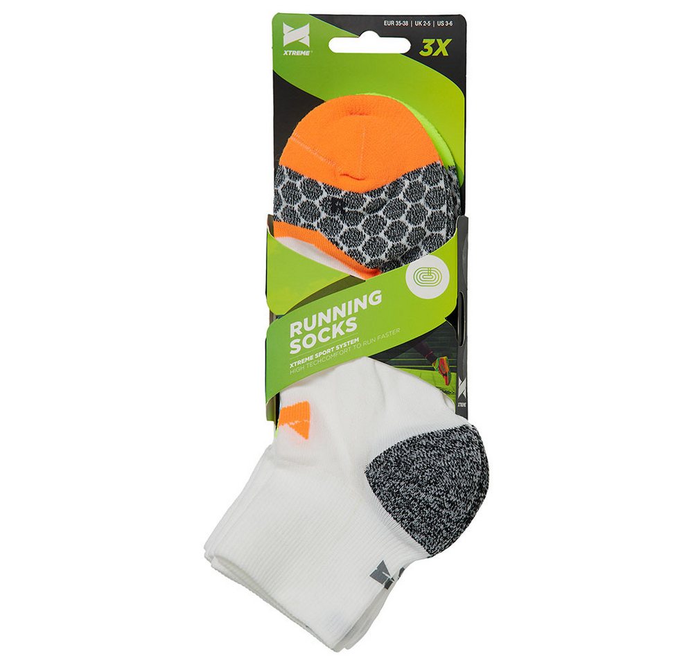 XTREME sockswear Funktionssocken (3-Paar, 3er Pack) Unisex Premium Sneaker Sport-/ und Funktionssocken Bild 4