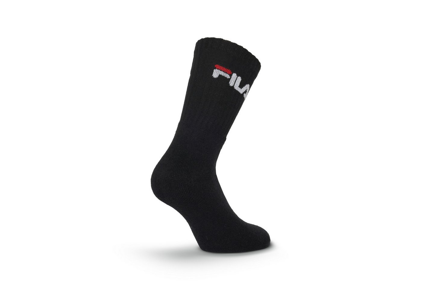 Fila Tennissocken UNISEX CREW TENNIS FULL TERRY SOCKS (3-Paar) mit verstärkten Belastungszonen