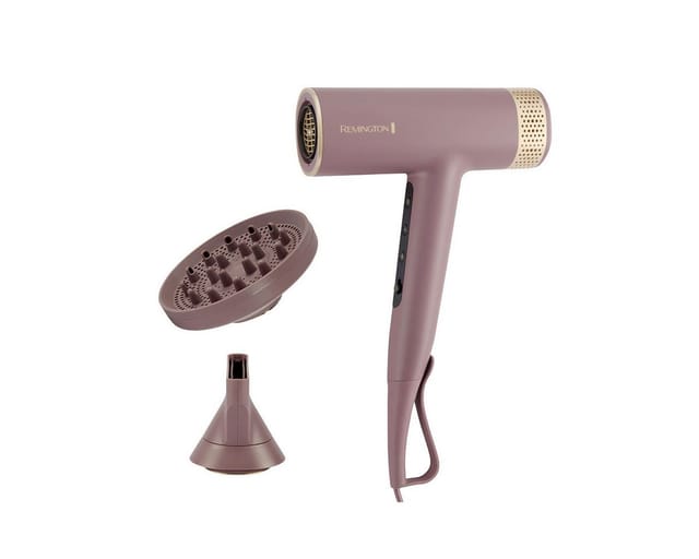 Remington Haartrockner AIRviveDigital Haartrockner (EC8930), 1600 W, Digital Motor, Ionic Air, Anti-Frizz, 12 Heiz-&Geschwindigkeitsstufen