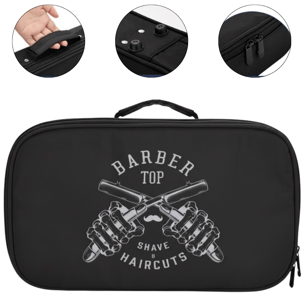 Barbertop S Friseur-kosmetiktasche Für Zubehör Und Werkzeuge