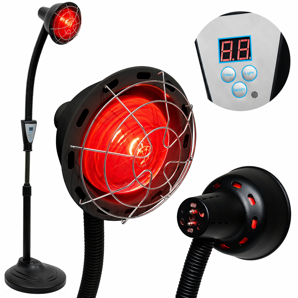Sollux Kosmetik-infrarot-therapielampe Auf Einem Ständer