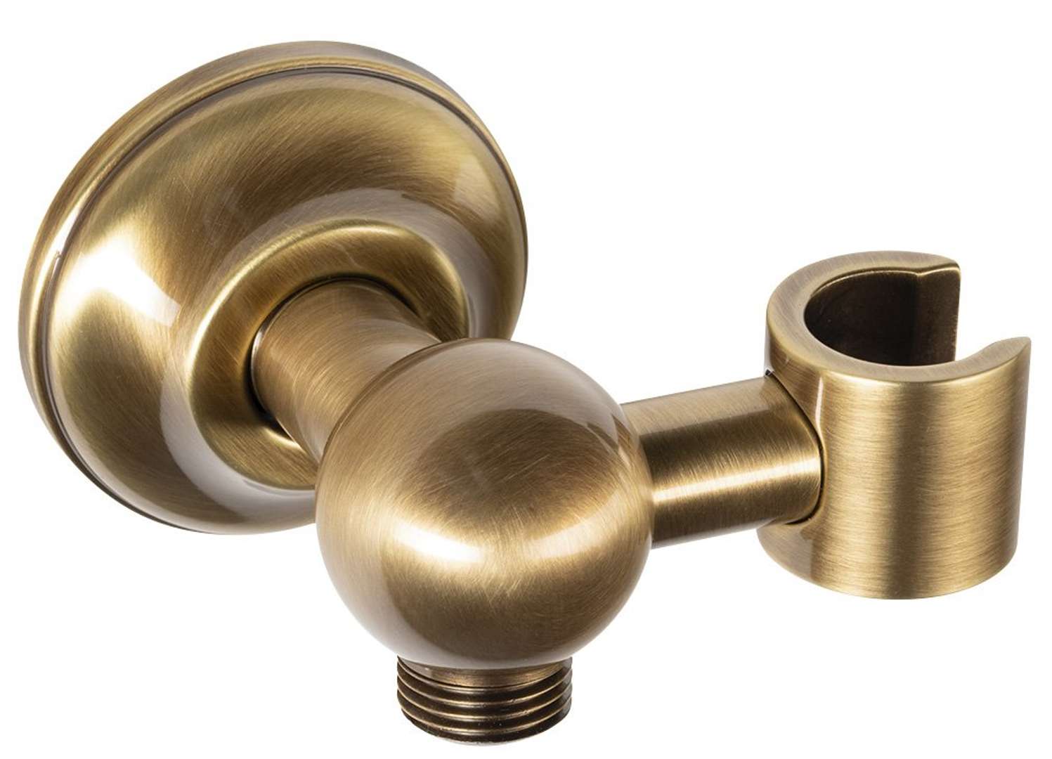 Sapho Antea - Duschbogen Mit Halterung, Bronze 981r6