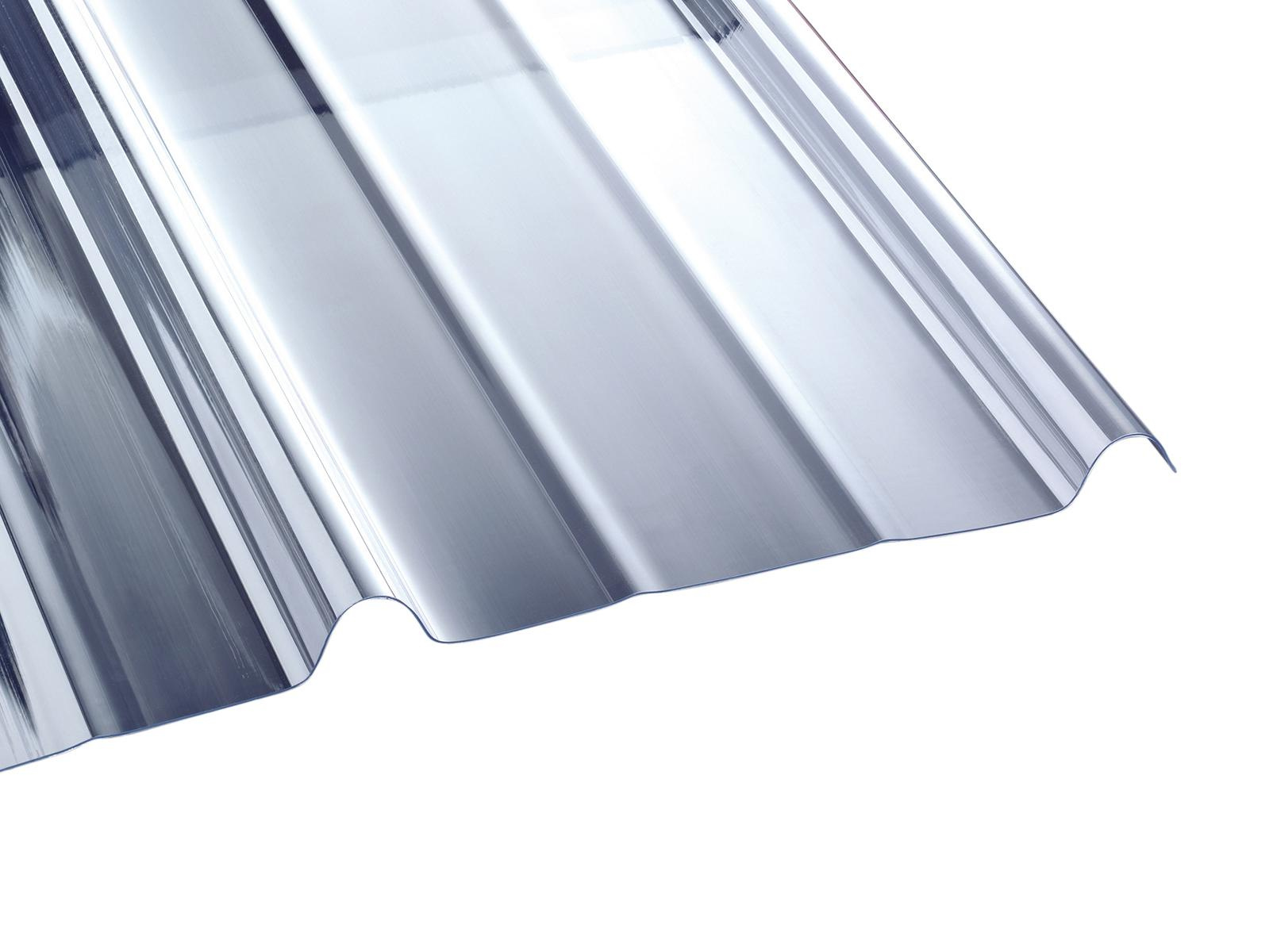 Pvc Wellplatte 283/29 Siegener 890 X 2000 X 1,2 Mm Glasklar