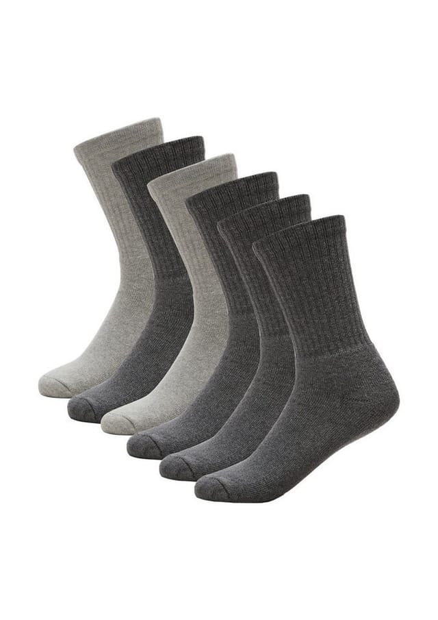 s.Oliver Sportsocken essentials (6-Paar) elastischer, druckfreier Bund