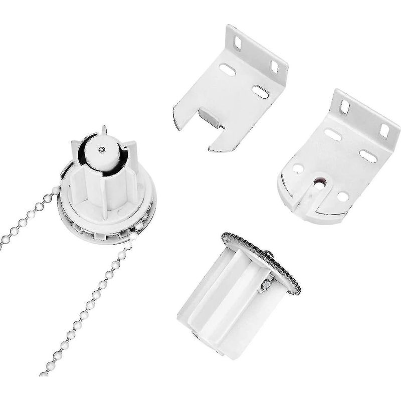 Reparaturset Für Rollläden, Komplett Mit 25-mm-rollladenmechanismus, Zugkette Und Metallhalterung, Kupplung Mit Metallkern