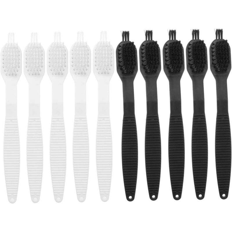 10 Stück Reinigungsbürsten Für Küchengeräte, Set Kleiner Bürsten Für Mixer Und Entsafter, Langlebige Nylonborsten, Ergonomische Kunststoffgriffe, Werkzeuge