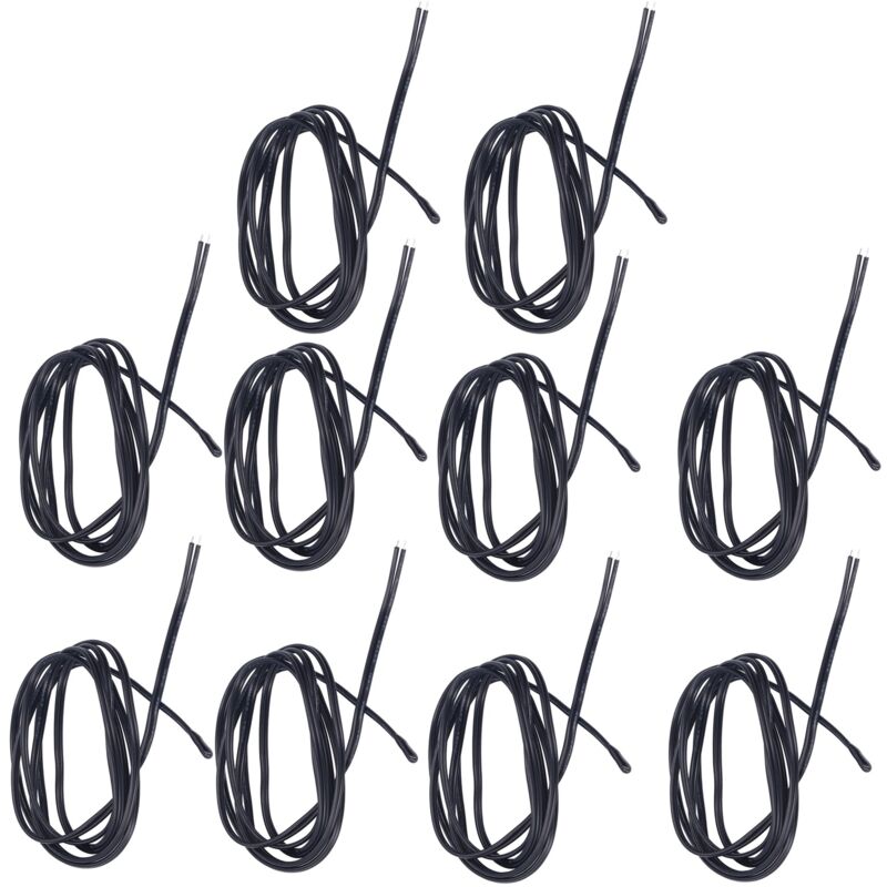 Ntc-thermistor-sensor, Epoxidharz-pvc-temperaturfühler Für Haushaltsgeräte, Hohe Präzision 1m 10k B3950, 10 Stück