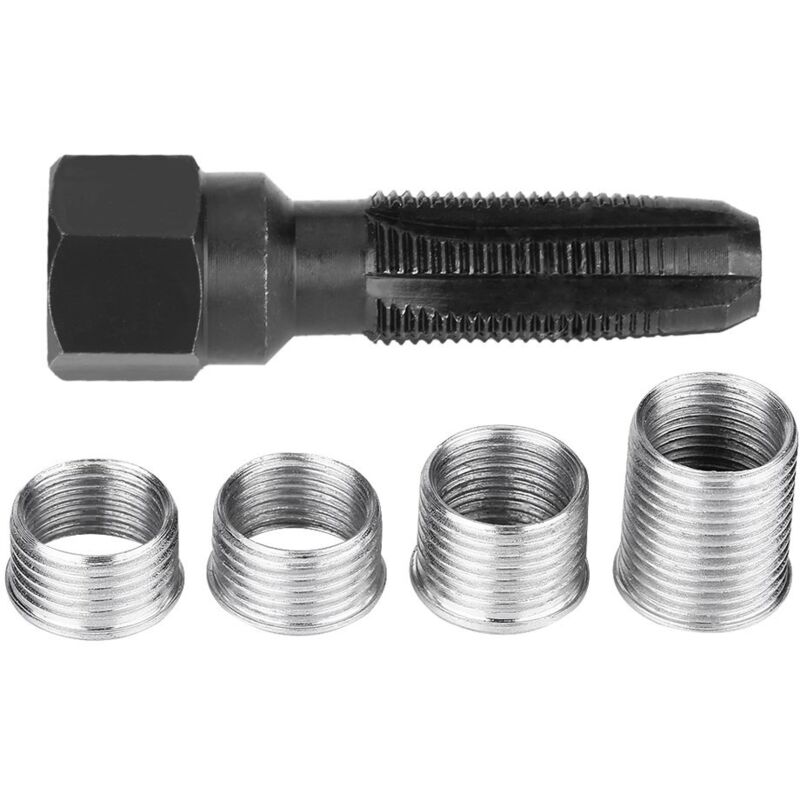Zündkerzen-reparaturset M14, 5-teiliges Gewinde-reparaturset Für 14 Mm Zündkerzen, Gewinde-reparaturset