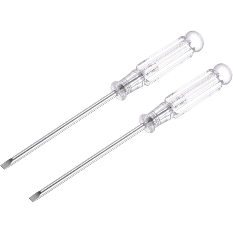 Mini-schlitzschraubendreher, 5,0 Mm Flacher Kopf, 135 Mm Länge Für Die Reparatur Kleiner Haushaltsgeräte, 2 Stück