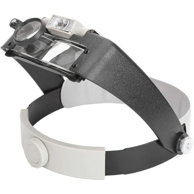 Lupe Mit Kopfband 1,5x 3x 8,5x 10x, Vergrößerungshalterung Mit Led-licht