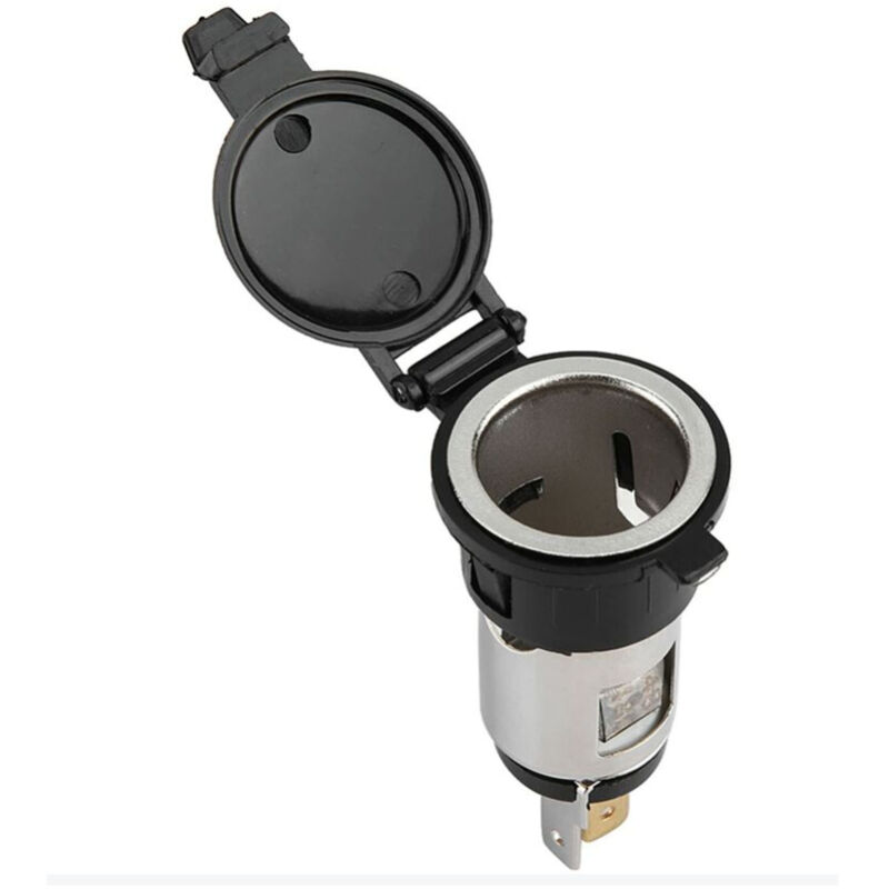 Zigarettenanzünder-steckdose, 12-24v Zigarettenanzünder-adapter, Weibliche Zigarettenanzünder-buchse, Staubdichte Abdeckung Für Zigarettenanzünder Für Auto Und Motorrad