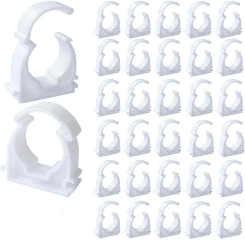 Mehrschichtige Schlauchklemme 20mm, 50 Stück Schlauchschellen, Klemmring Für Wasserleitungen, Befestigung Von Hausleitungen Usw. (m20)