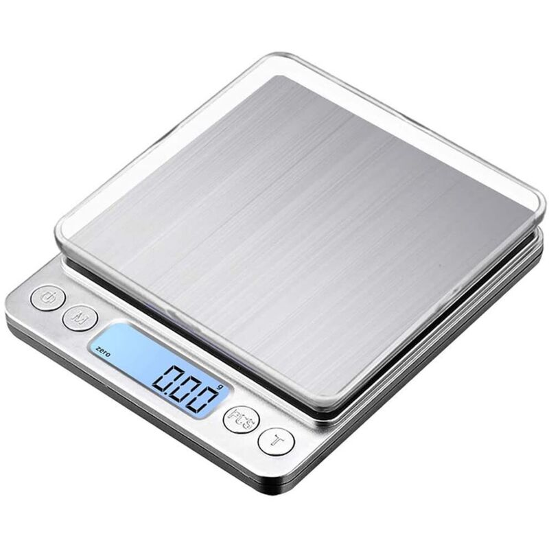 Digitale Waage, Digitale Präzisionswaage, Hochpräzisionswaage, Digitale Waage, Geeignet Für Küche Und Schmuck, Lcd-bildschirm Mit Hintergrundbeleuchtung, 0,01