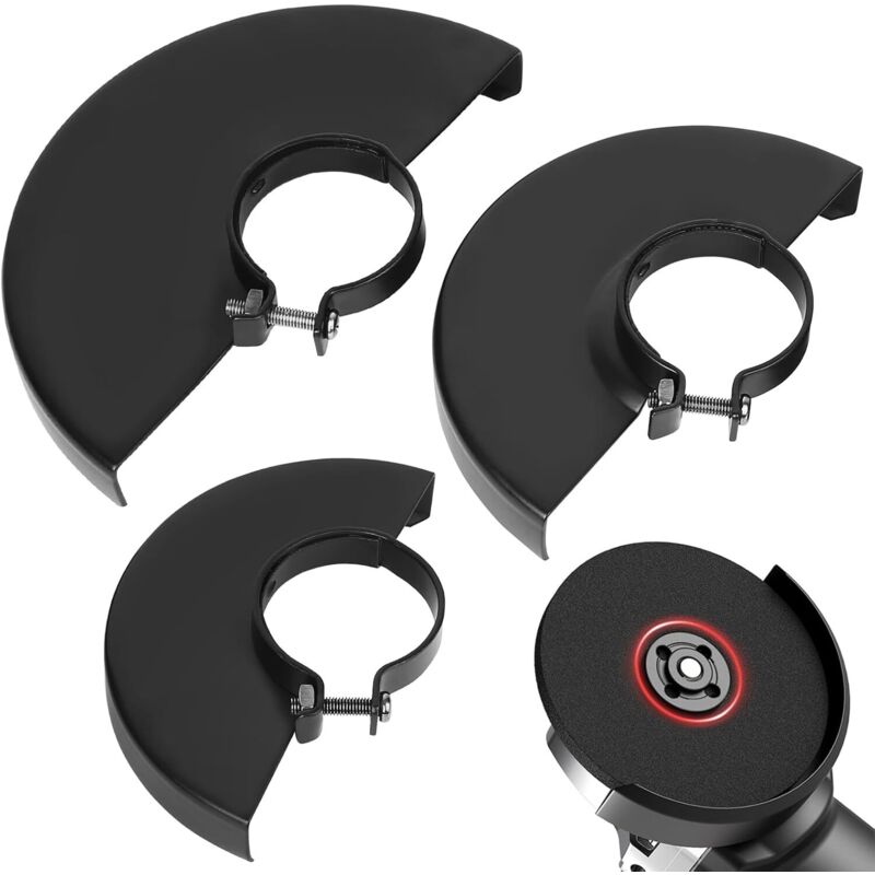 (innendurchmesser 42 Mm) Dreiteilige Schutzhaube Für Winkelschleifer, Schutzabdeckung Für Winkelschleifer, Schutzhüllen Für 150er Und 12er Winkelschleifer-zubehör