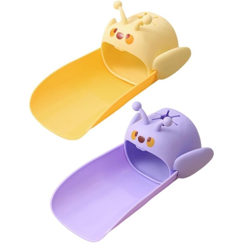 2er-set Wasserhahnverlängerungen Für Kinder, Lebensmittelechtes Material, Sanft Zu Den Händen Und Schmerzfrei, Hübsche Wasserhahnverlängerung Für Kinder.
