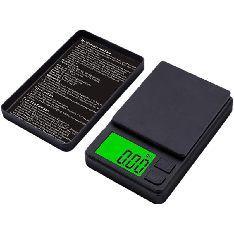 Elektronische Digitalwaage Für Schmuck, 0,01 G, Hochpräzise, Multifunktionale Küchenwaage Mit Lcd-display Für Küche, Backen, Fleisch, Schmuck Und Laborpulver