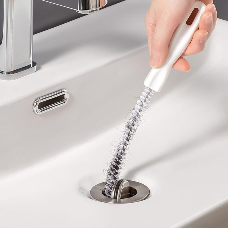 3 Stück Abflussreinigungsbürste, Flexibel 45 Cm Spülenbürste Zum Verstopfen Von Rohrleitungen Und Rohren, Abflussreiniger Werkzeug Für Badezimmer Und Küche (3 Stück)