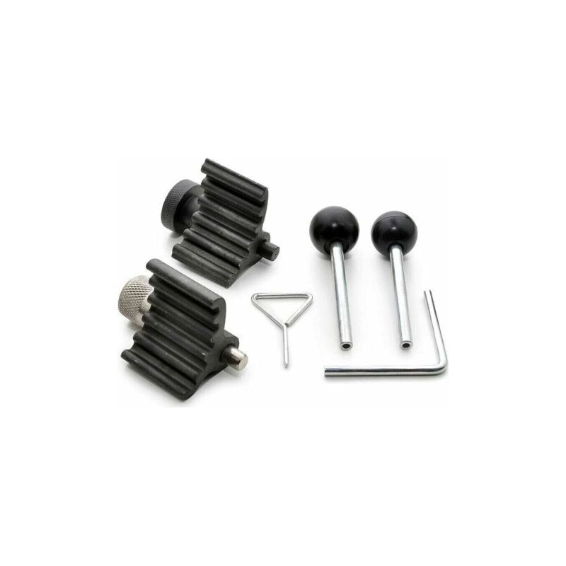 Einstellwerkzeugsatz Für Einspritzpumpe Und Zahnriemenscheibe Common Rail 1.2, 1.6 Und 2.0 Tdi (audi, Seat, Skoda, Volkswagen, Vag) - Referenzen: T10100, T10050, T20102, T10060a, T10115