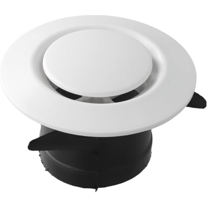 Einstellbarer Warmluft-wanddiffusor, Deckenmontiert, Mit Effektiver Geräuschreduzierung (75 Mm)