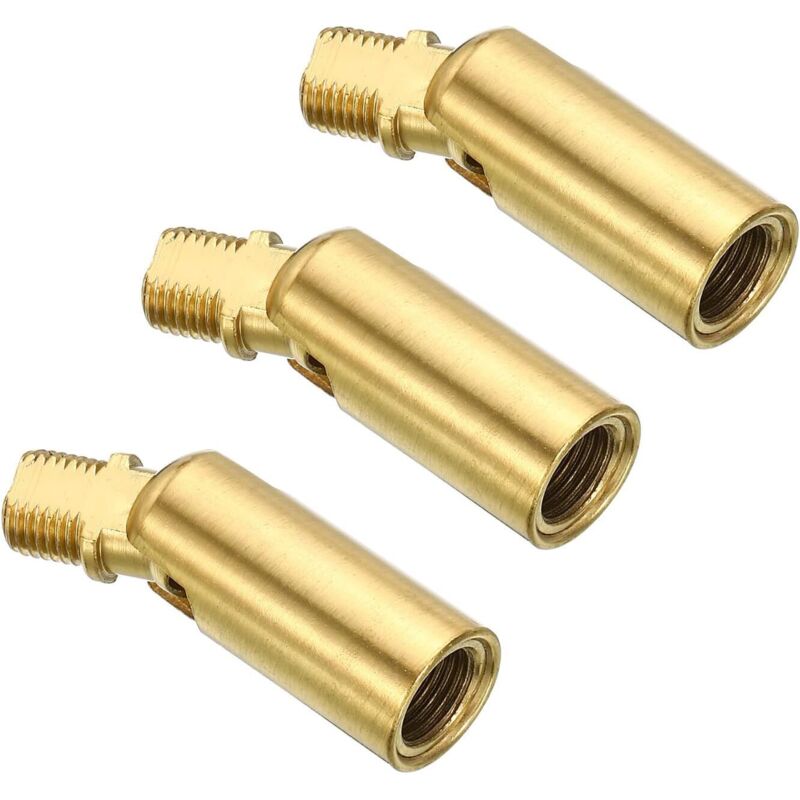 180 Grad Geneigter Deckenleuchten-adapter, 3er-pack M10-gewinde Für Kronleuchter Und Pendelleuchten, Geeignet Für Schräge Oder Unebene Decken, Kupfer