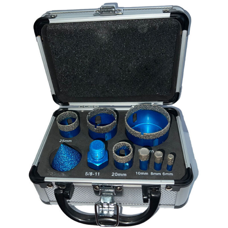 Diamantbohrer Für Fliesen 50 Mm, Lochsäge M14 Für Porzellan, Marmor, Granit, Trockenbohren, Sauberer Schnitt Ohne Ausbrüche