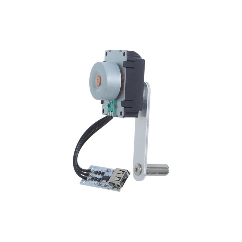 Tragbarer Mini-handkurbelgenerator, Leichter Manueller Stromgenerator, Usb-handkurbel-ladegerät Für Outdoor, Stromausfälle Und Notfälle