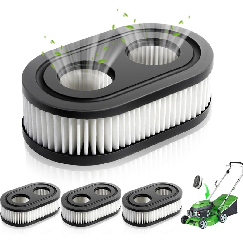 4 Stück Rasenmäher-luftfilter, Luftfilter Für Rasenmäher, Kompatibel Mit Briggs & Stratton Serie 550e 550ex 575ex, Ersetzt 593260 798452 798339