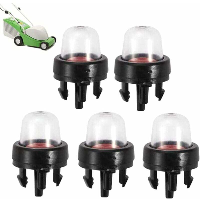 5er-pack Ansaugpumpen, Vergaser-ansaugballen, Kraftstoffpumpe, Benzinpumpe Für Kettensägen, Rasenmäher Und Laubbläser