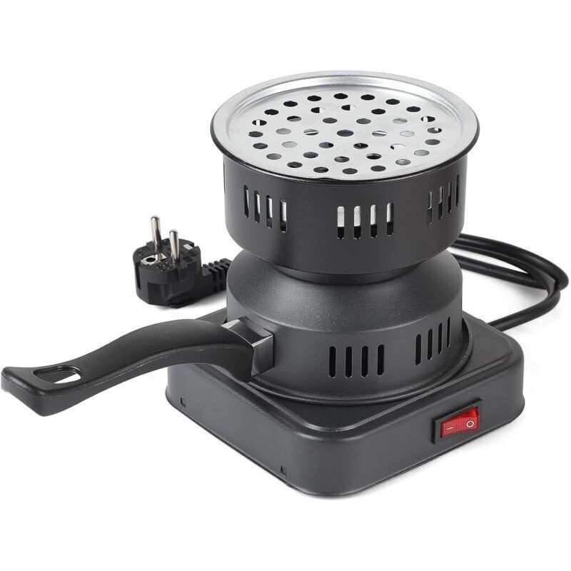 Tragbarer Elektrischer Holzkohleanzünder 450-600 W, 14 Cm X 12,5 Cm X 15 Cm Mit Tragegriff Für Camping Und Küche
