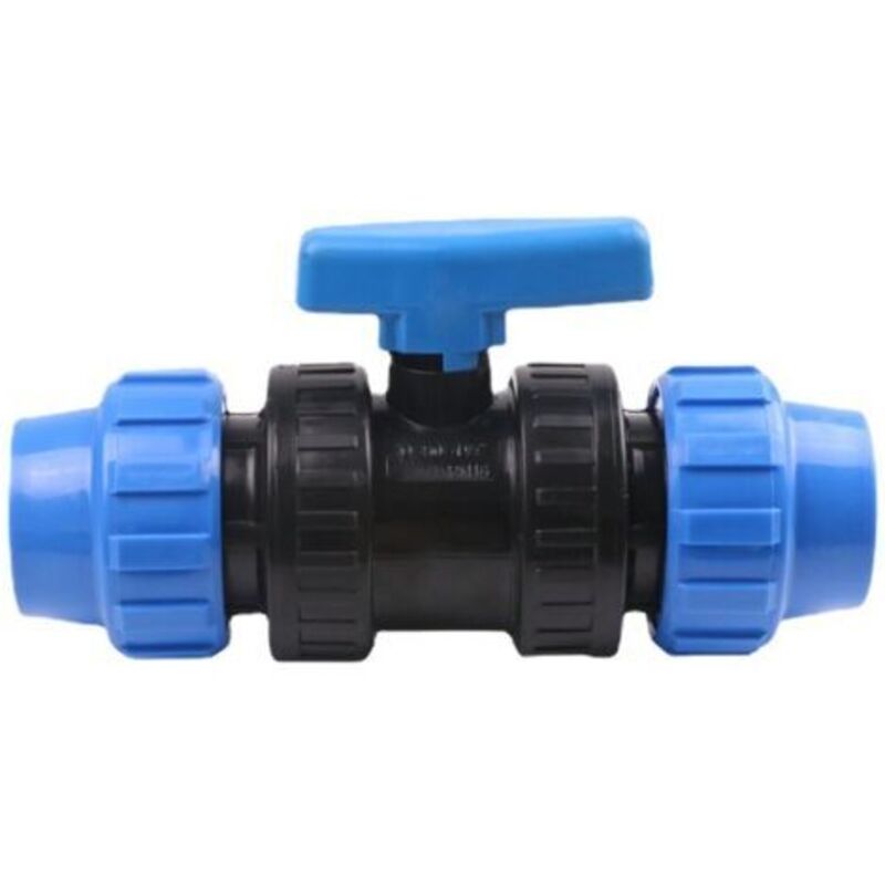 Kugelhahn 32 Mm – Absperrventil Mit Pressfitting Pn10 – Anschlüsse Für Polyethylenrohre Pe80/pe100 – Druckbeständig Bis 10 Bar - Pe100-1