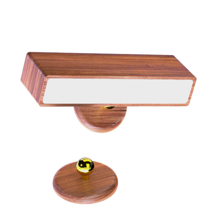 Innen-wandleuchte, Kabellose Wiederaufladbare Led-wandleuchte, Dimmbare Taktile Nachttisch-wandleuchte, Wandlicht Für Schlafzimmer Und Wohnzimmer, 1 Stück