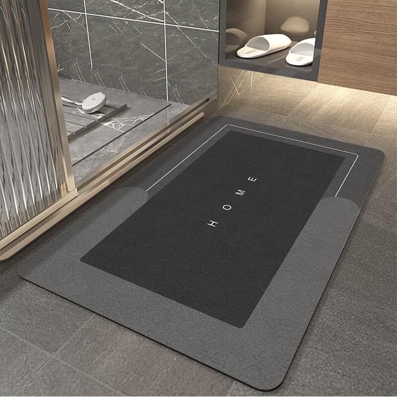Super Saugstarker Bodenbelag, Schmutzabweisend, Badematte Aus Memory-schaum, Rutschfeste Duschmatte, Rutschfeste Mikrofaser-badematte 60 X 40 Cm