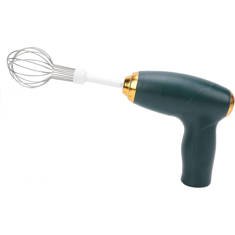 Elektrischer Handmixer Mit Schneebesen, Tragbar, Usb-aufladbar, Perfekt Zum Mischen, Backen Und Kochen, Grün