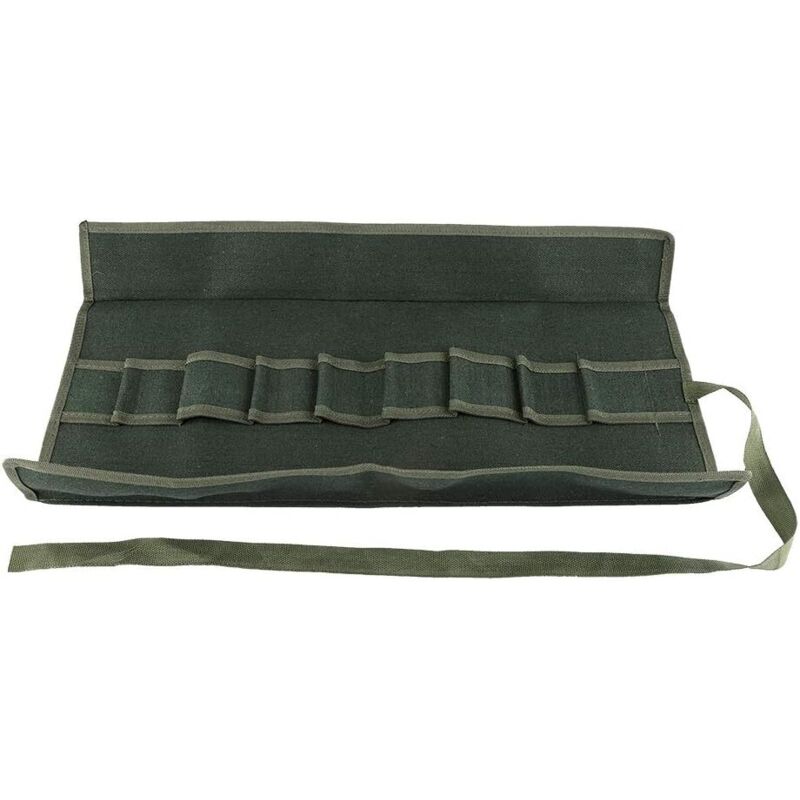 Aufrollbare Werkzeugtasche, Werkzeugtasche, Aufbewahrungsorganizer, Faltbar, Tragbar, Multifunktionale Werkzeugtasche Für Den Garten