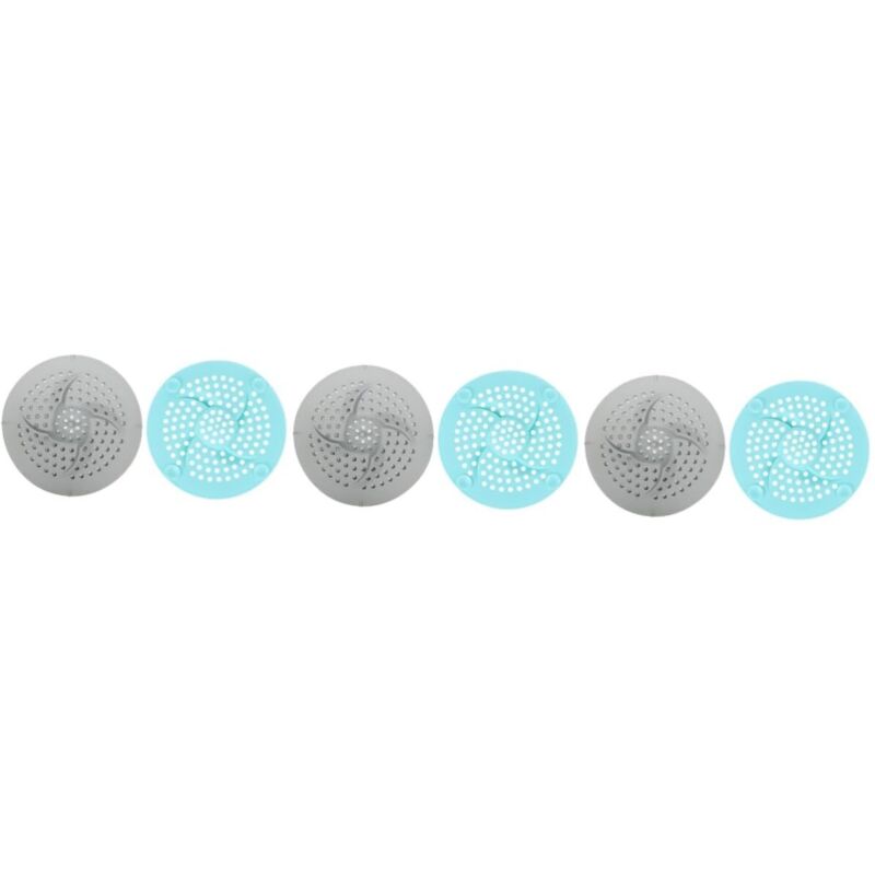 6er-set Silikon-küchenspülenabläufe, Haarfilter, Badewannenstopfen, Abflussfilter Für Spüle