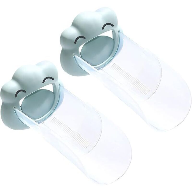 Wasserhahnverlängerung, 2er-pack Wolkenförmige Wasserhahnverlängerungen Für Kinder, Wasserhahnaufsatz Für Kinder Mit Verstellbarer Länge (hellblau)