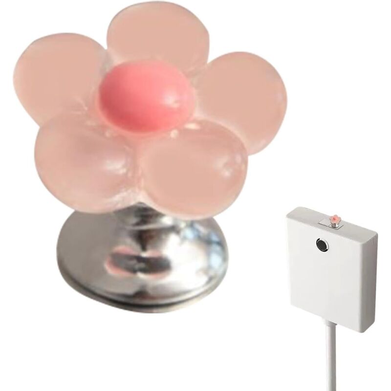 Drucktaste Für Toilettenspülung – Nette Blumenförmige Toiletten-presswerkzeuge, Ersatzknopf, Toilettendeckelgriff Zur Badezimmerdekoration