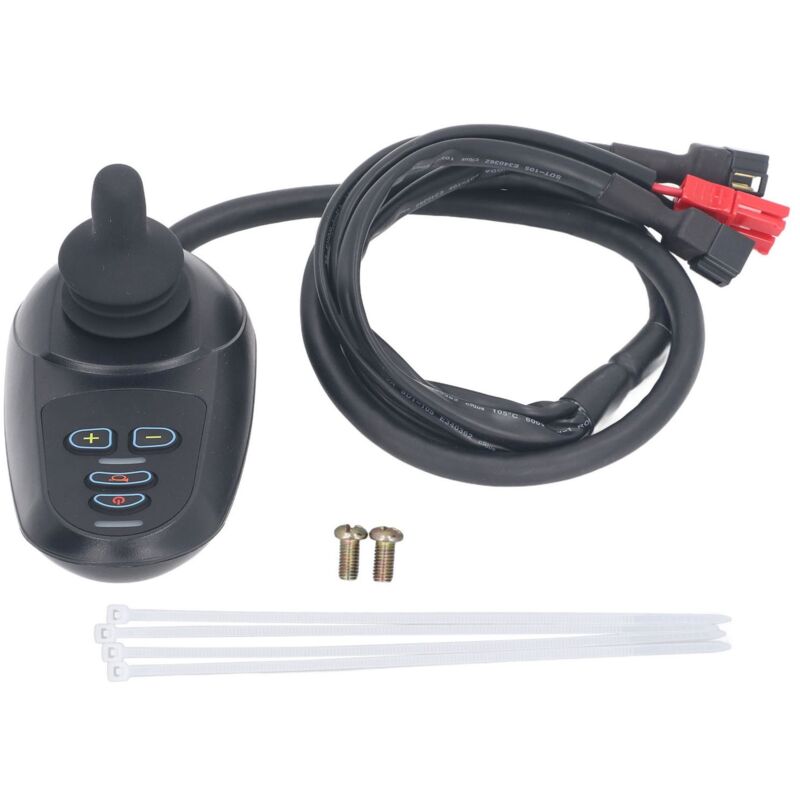 Leistungsregler Für Elektrischen Rollstuhl 45a, 2-polig Mit Stecker, Bürsten-joystick, Dc24v