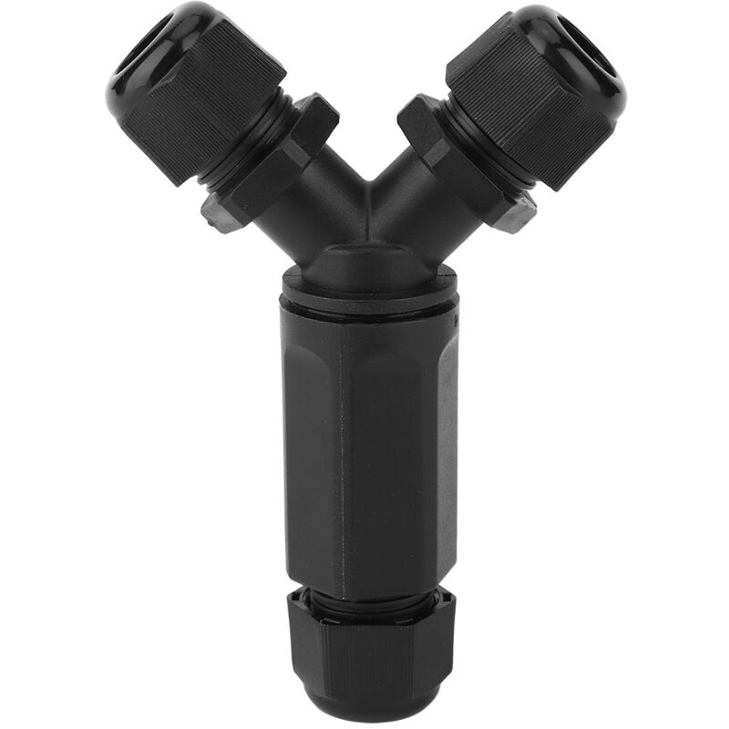 Wasserdichter Ip68 Led-steckverbinder, 3-adriges Kernstück, Y-typ Kabelanschluss Für Elektrische Zubehörteile