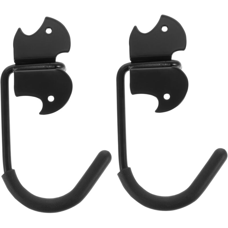 6 Stück Fahrrad-haken Für Garage, Werkzeughalter, Wandmontage-haken Zur Aufbewahrung, Decken-fahrradhalter, Wand-fahrradhalter, Gummibeschichteter Wandhaken Zur Aufbewahrung