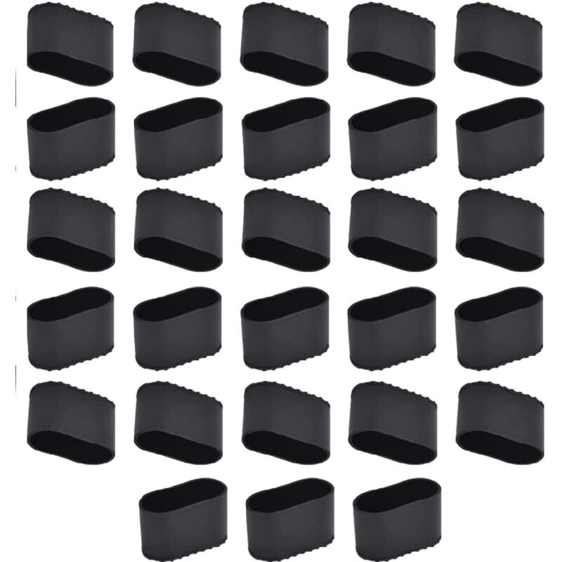 Rutschfeste Silikon-stuhlkappen – 100er Pack – Bodenschutz Für Holz-, Fliesen- Und Vinylböden – Verschleißfest