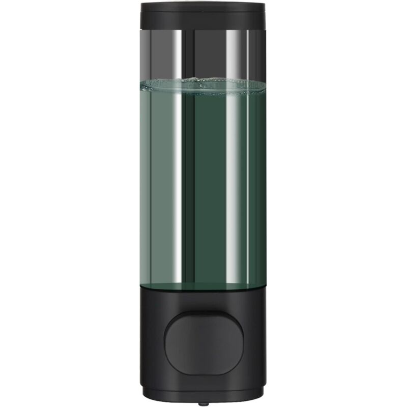 Shampoo- Und Conditioner-spender, Duschspender Ohne Bohren, Wandmontierter Shampoo-spender Für Das Badezimmer, Große Kapazität, Schwarz