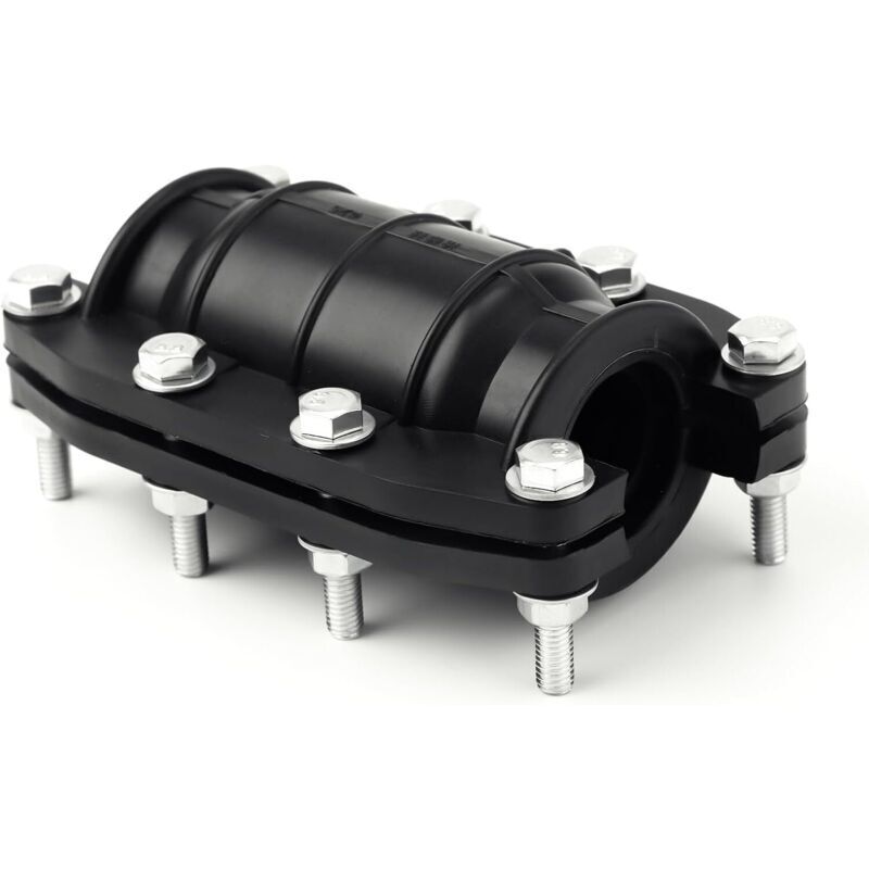 Reparaturklemme Für Rohr 25mm – Edelstahl Und Pe – Für Kunststoff- Und Metallrohre 24-26mm – Effektive Leckreparatur