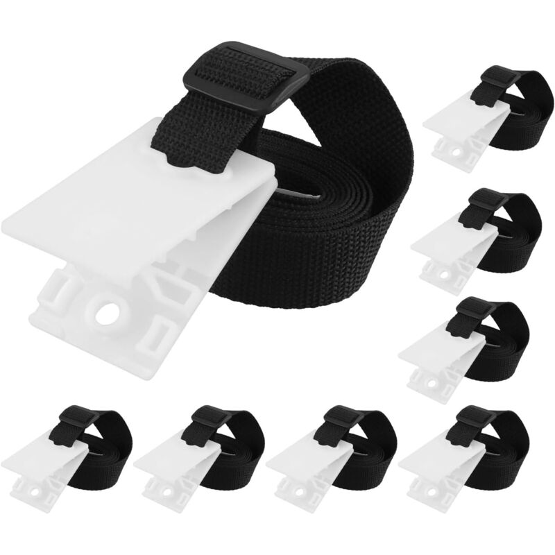 8er-pack Riemen Und Befestigungsklammern, Ersatzteile Für Pool-abdeckungs-aufrollsysteme, Für Poolabdeckungen
