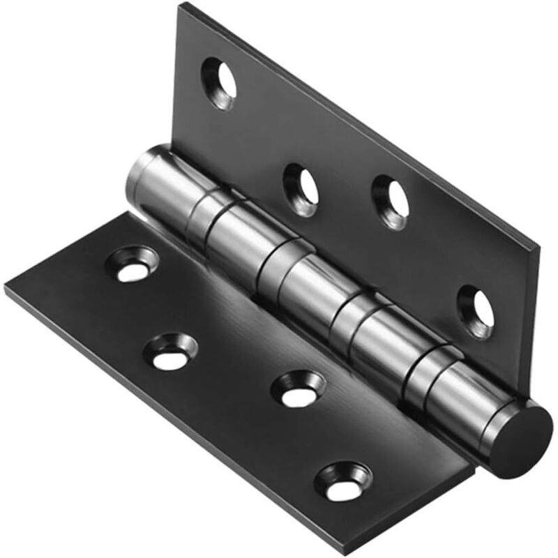 2 Stück Edelstahl-scharniere, Türscharnier 100x77 Mm, Außenscharniere Für Holztüren Und Schränke Mit Kugellager, 1 Paar