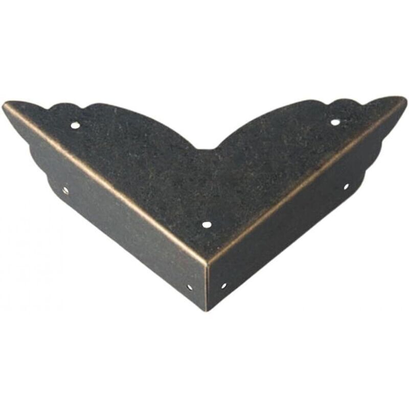 Set Aus 12 Kantenschützern Für Möbel, Metall-eckenschutz, Babyschutz Für Tische Und Kanten, Kindersicher (schwarz), Einheitsgröße