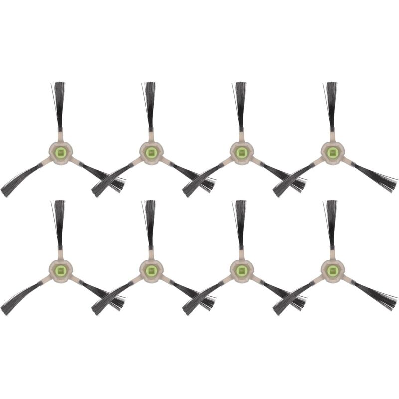 (8 Stück) Seitenbürsten Kompatibel Mit Lefant M3, M1, M330 Pro, M2 Pro, M320, M310, M210b M210 Pro M210p M213s M210s M210 M213, Okp Life K2 K3 K3a K4 K5, Zubehör Für Seitenbürsten