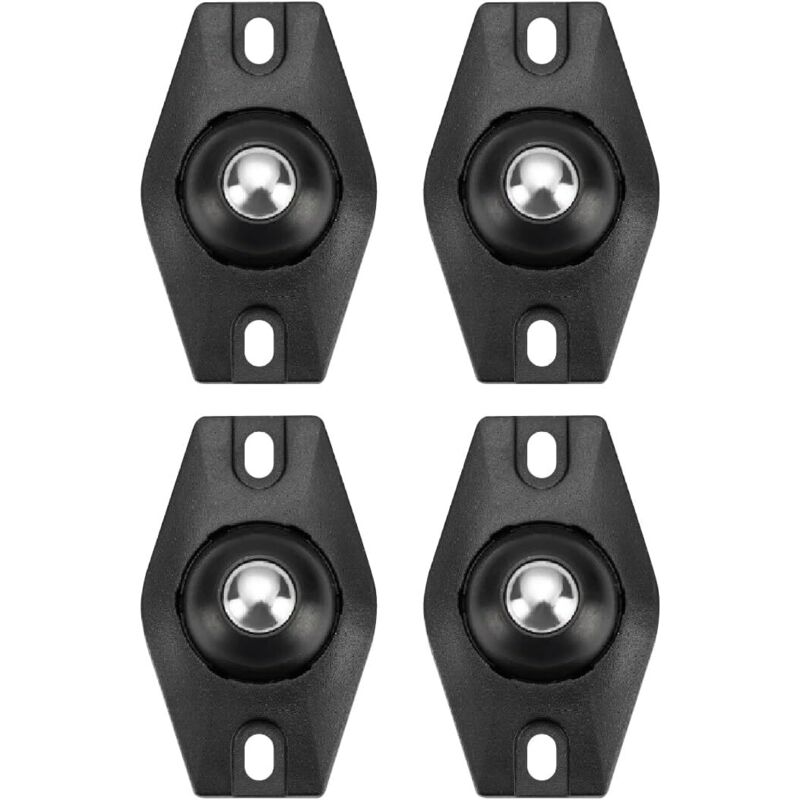 4-teiliges Set Kleine Rollen, Mini-rollen Für Möbel, Schwenkbare Rollen, Selbstklebende 360-grad-schwenkrollen, Universelle Selbstklebende Mini-räder, Für Mülleimer, Boxen, Möbel