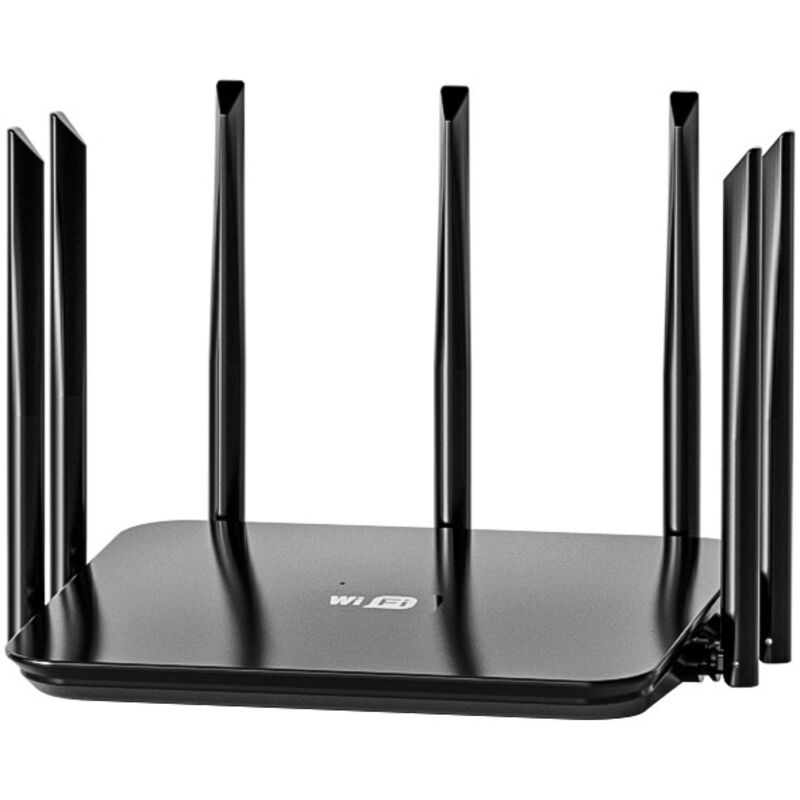 Wifi 6 Router, Ax1500 Dual-band Wlan-router, 7 Leistungsstarke 6-dbi-antennen, Große Reichweite, Intelligentes Gastmanagement